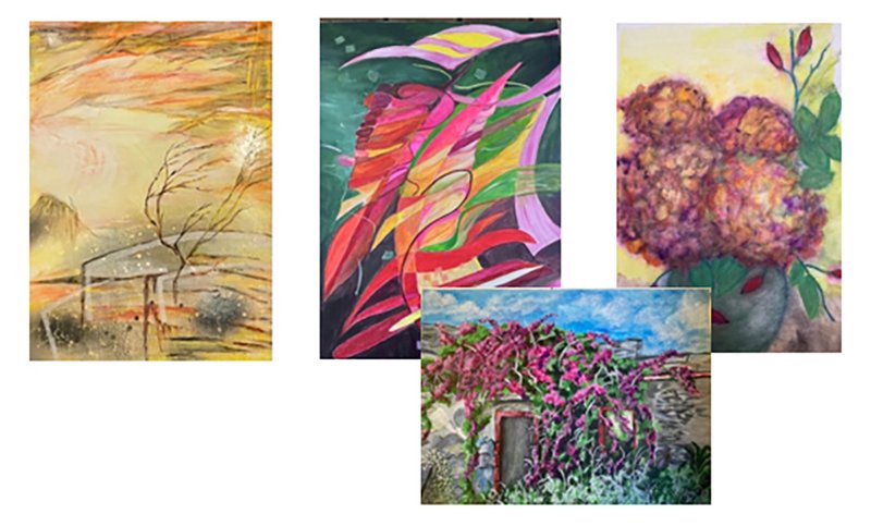 zeigt mehrere Bilder der "Anklamer Malviewer"