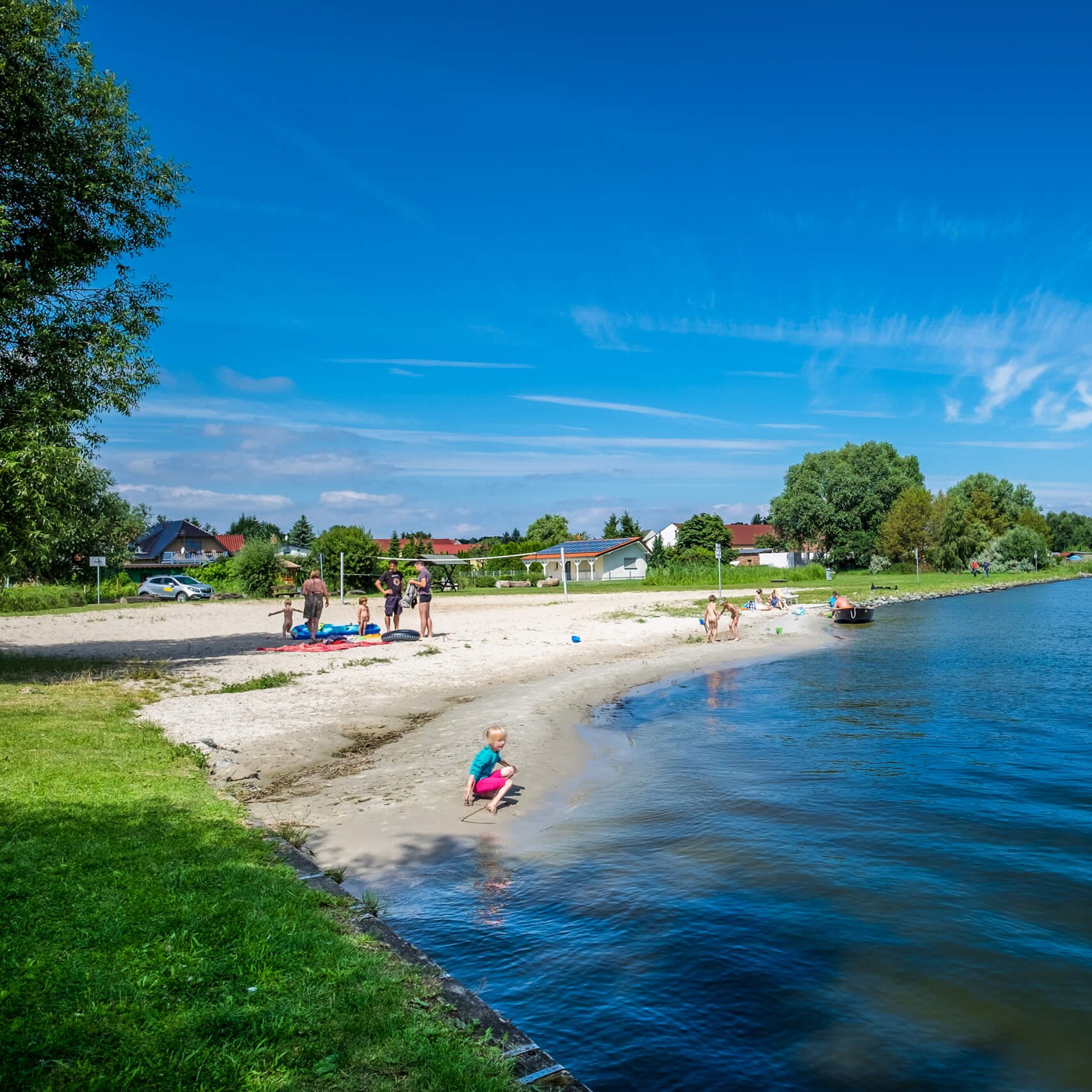 Badestrände in Altwarp