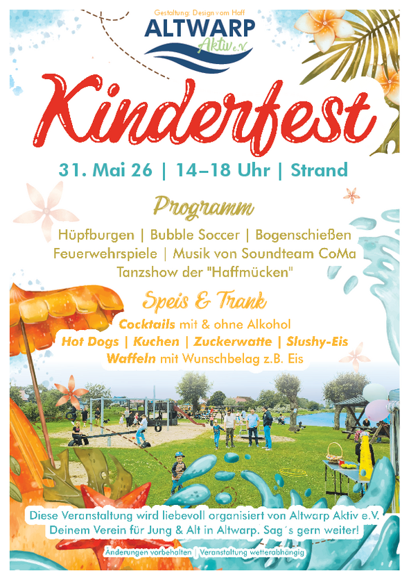 Plakat Veranstaltung