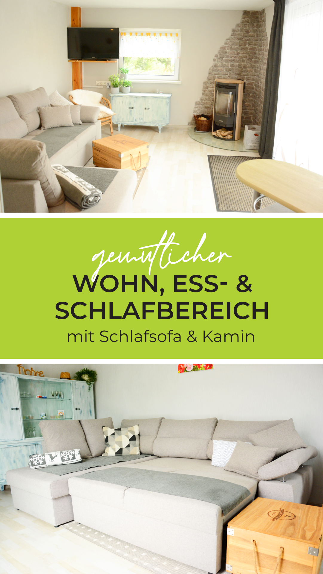 zeigt Detailansichten des Wohnbereichs