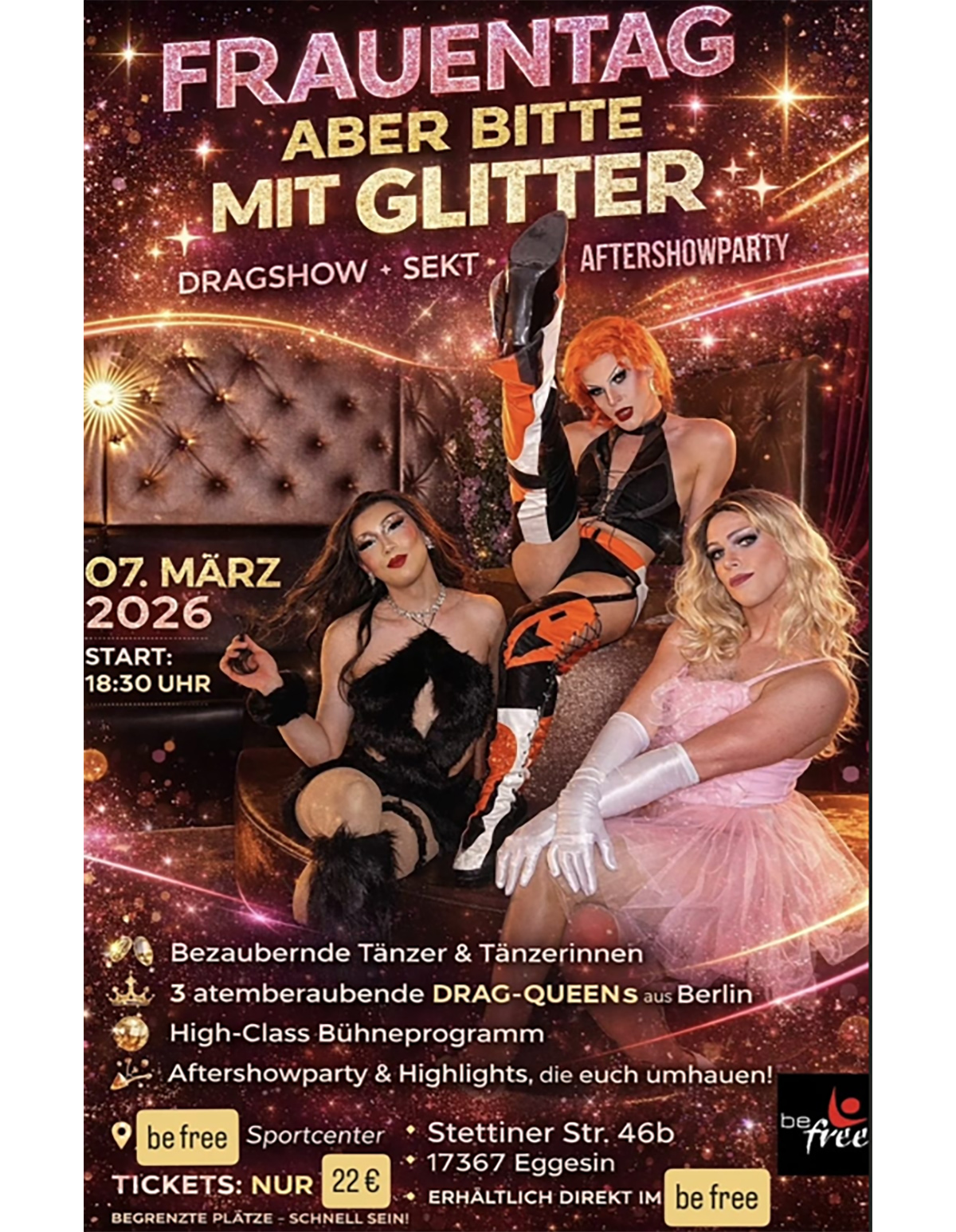 zeigt Veranstaltungsplakat